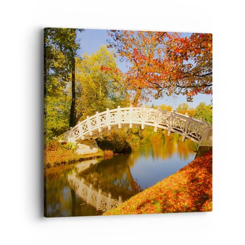 Impression sur toile - Image sur toile - Sur le pont blanc des soupirs - 40x40 cm