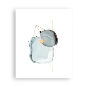 Affiche - Poster - Etude des gouttes - 40x50 cm
