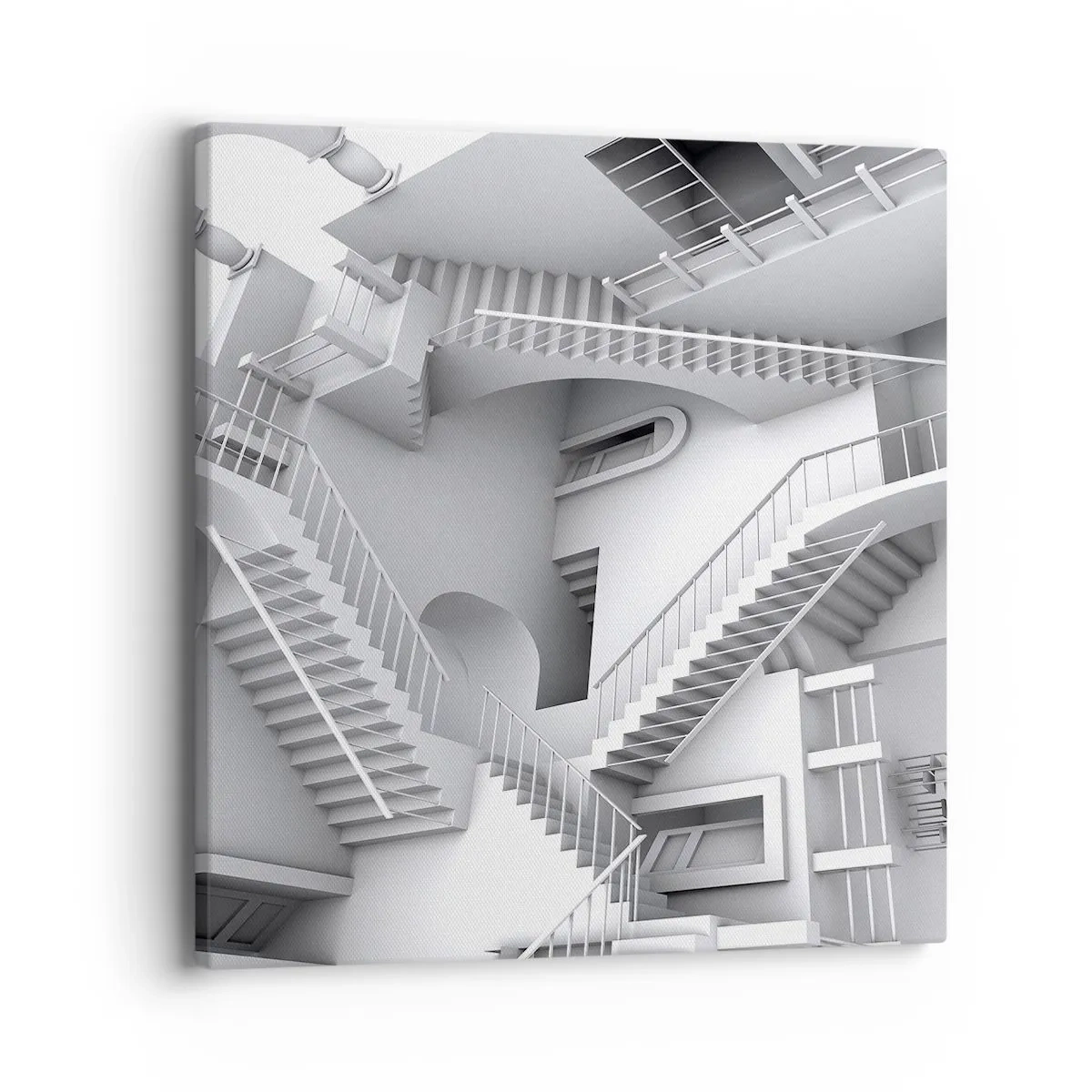 Impression sur toile - Image sur toile - Paradoxes spatiaux - 40x40 cm