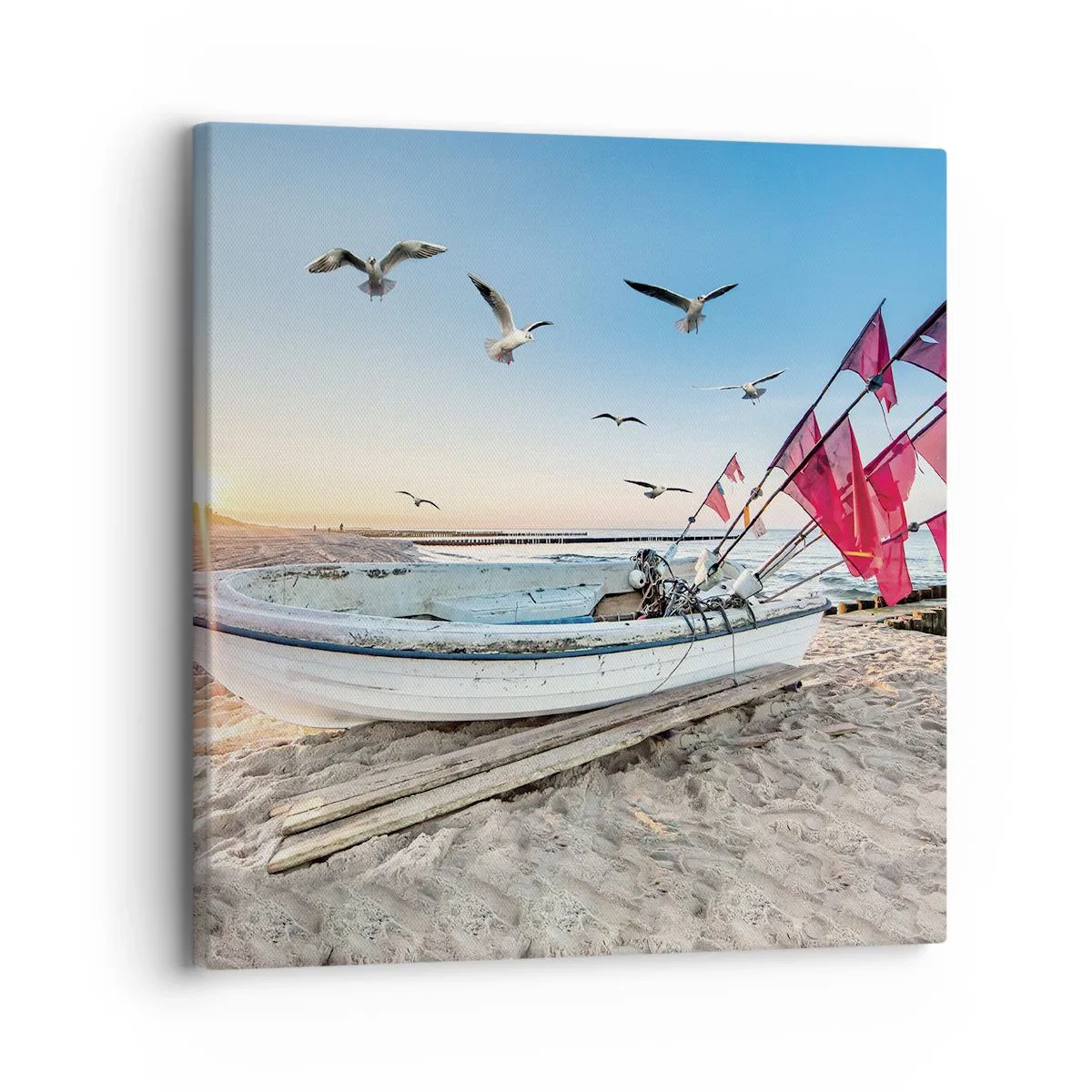 Impression sur toile - Image sur toile - Repos mérité - 30x30 cm