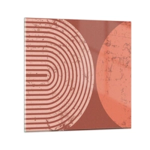 Impression sur verre - Image sur verre - Une relation proche - 30x30 cm