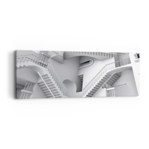 Impression sur toile - Image sur toile - Paradoxes spatiaux - 90x30 cm