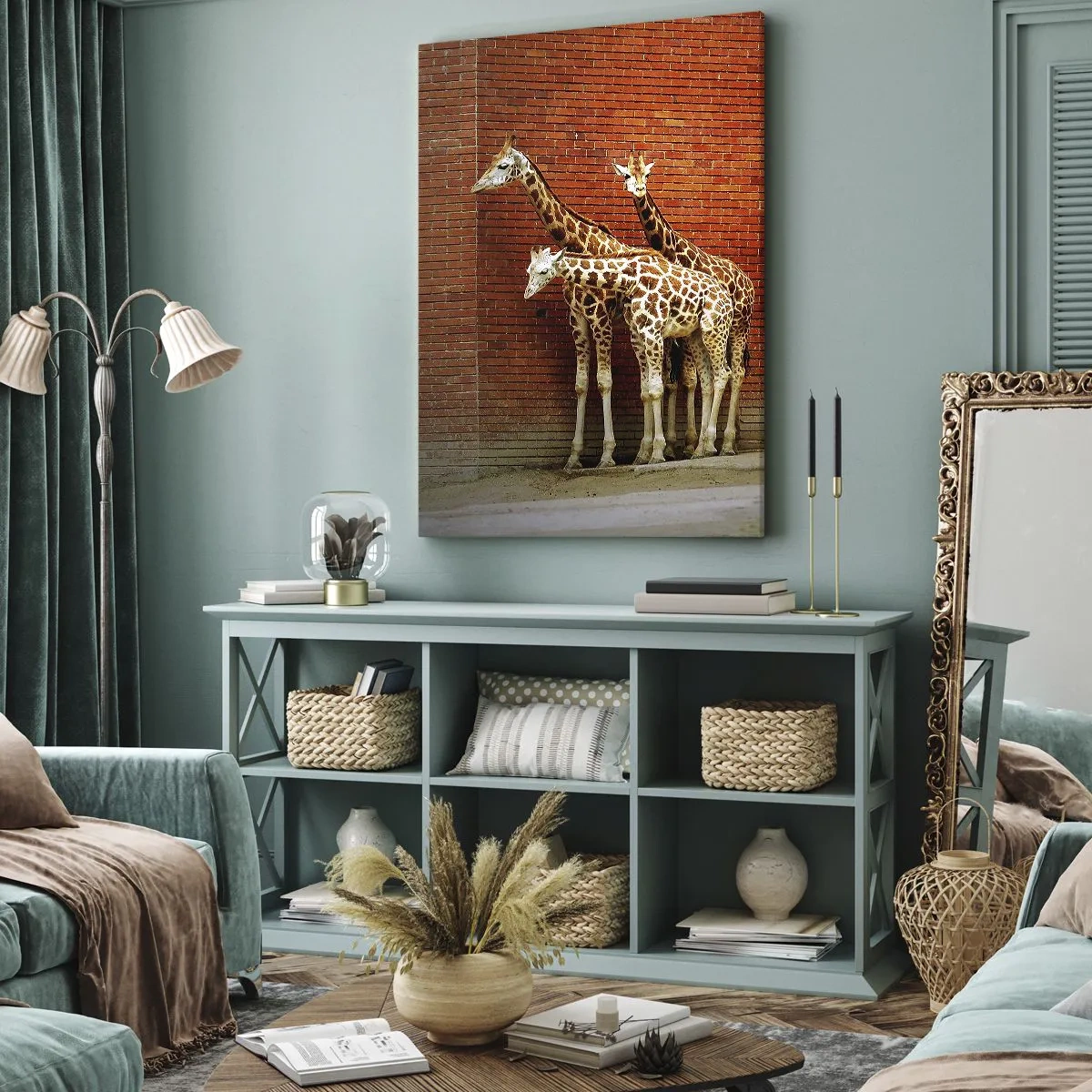 Impression sur toile - Image sur toile - Voyez-vous des acacias ? - 45x80 cm