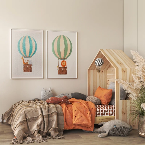 Balloon flight - Inspiration pour une chambre d'enfant