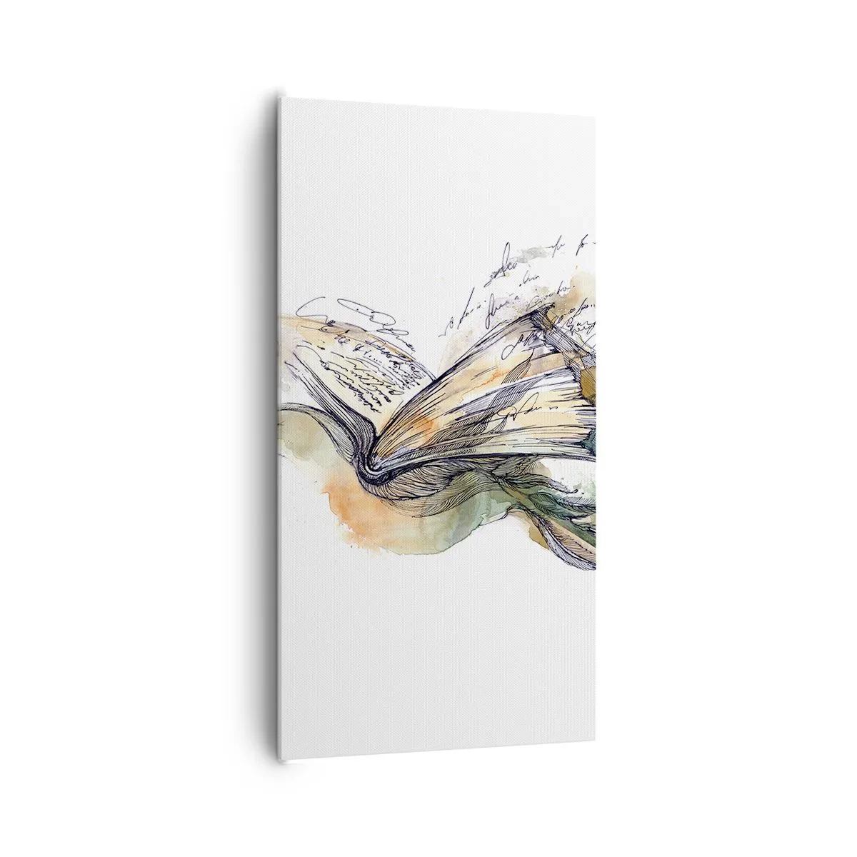 Impression sur toile - Image sur toile - Sur les ailes de la poésie - 65x120 cm