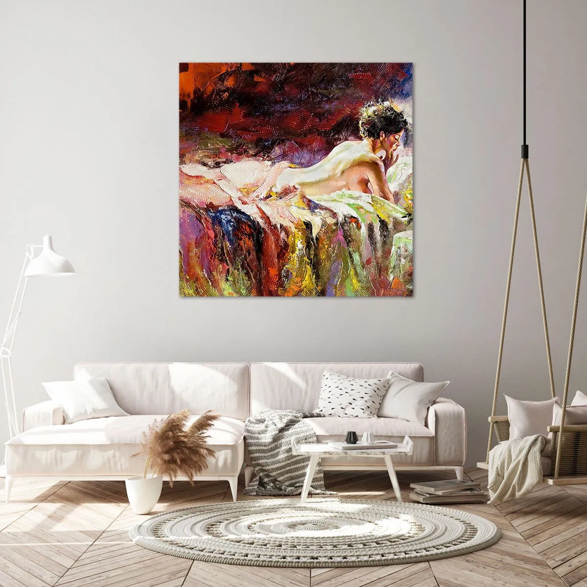 Impression sur toile - Image sur toile - Vénus en pensée - 30x30 cm