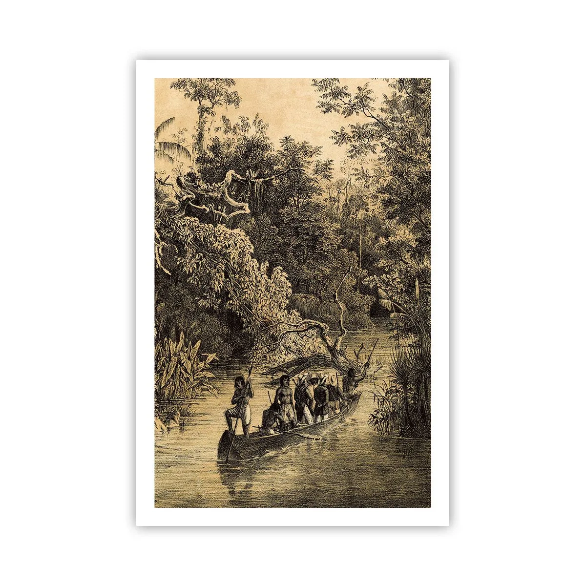 Affiche - Poster - Expédition à la source - 61x91 cm