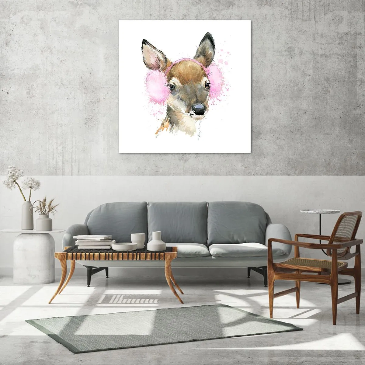 Impression sur verre - Image sur verre - Et le gel n'effraie plus - 30x30 cm