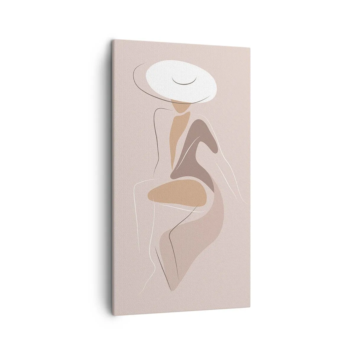 Impression sur toile - Image sur toile - Être une dame - 45x80 cm