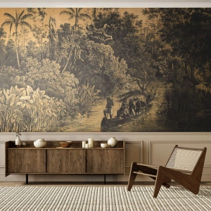 Papier Peint Photo Standard Eco - Expédition à la source - Jungle, Amazonie, Tropiques - 200x140 cm