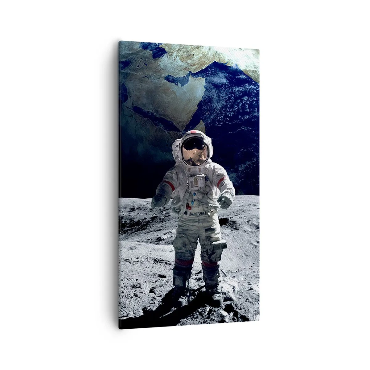 Impression sur toile - Image sur toile - Salutations de la lune - 55x100 cm