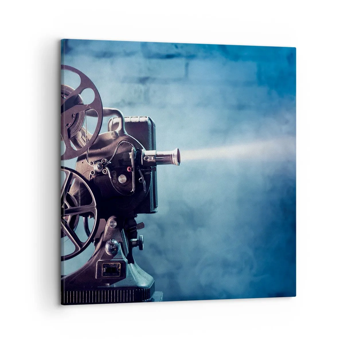 Impression sur toile - Image sur toile - Dans un vieux cinéma - 50x50 cm