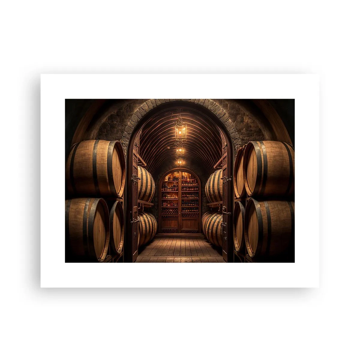 Affiche - Poster - Cave climatisée - 40x30 cm