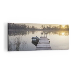 Impression sur toile - Image sur toile - Je reviendrai - 100x40 cm