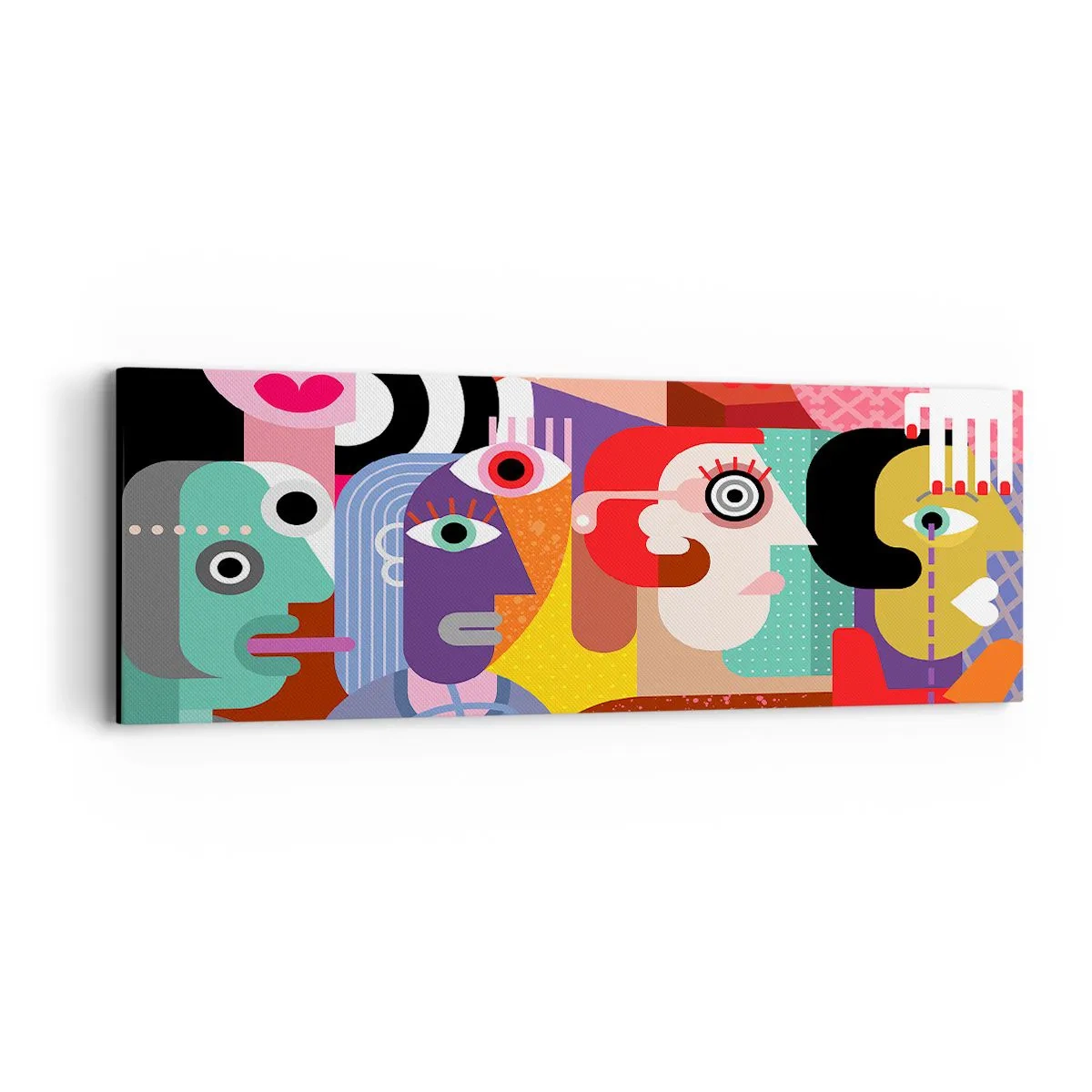 Impression sur toile - Image sur toile - Nous par M. Picasso - 90x30 cm