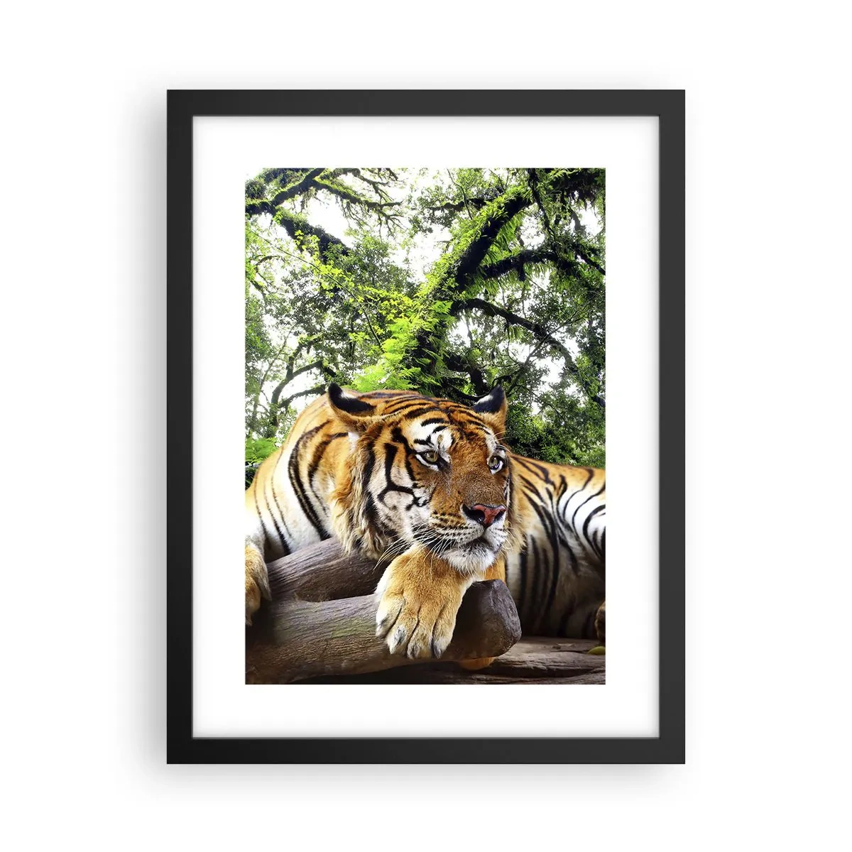 Affiche dans un cadre noir - Poster - Cordialement - 30x40 cm