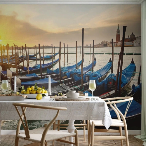 Papier peint sur mesure Premium Sand - Avant que le vacarme n'arrive - Venise, Ville, Architecture