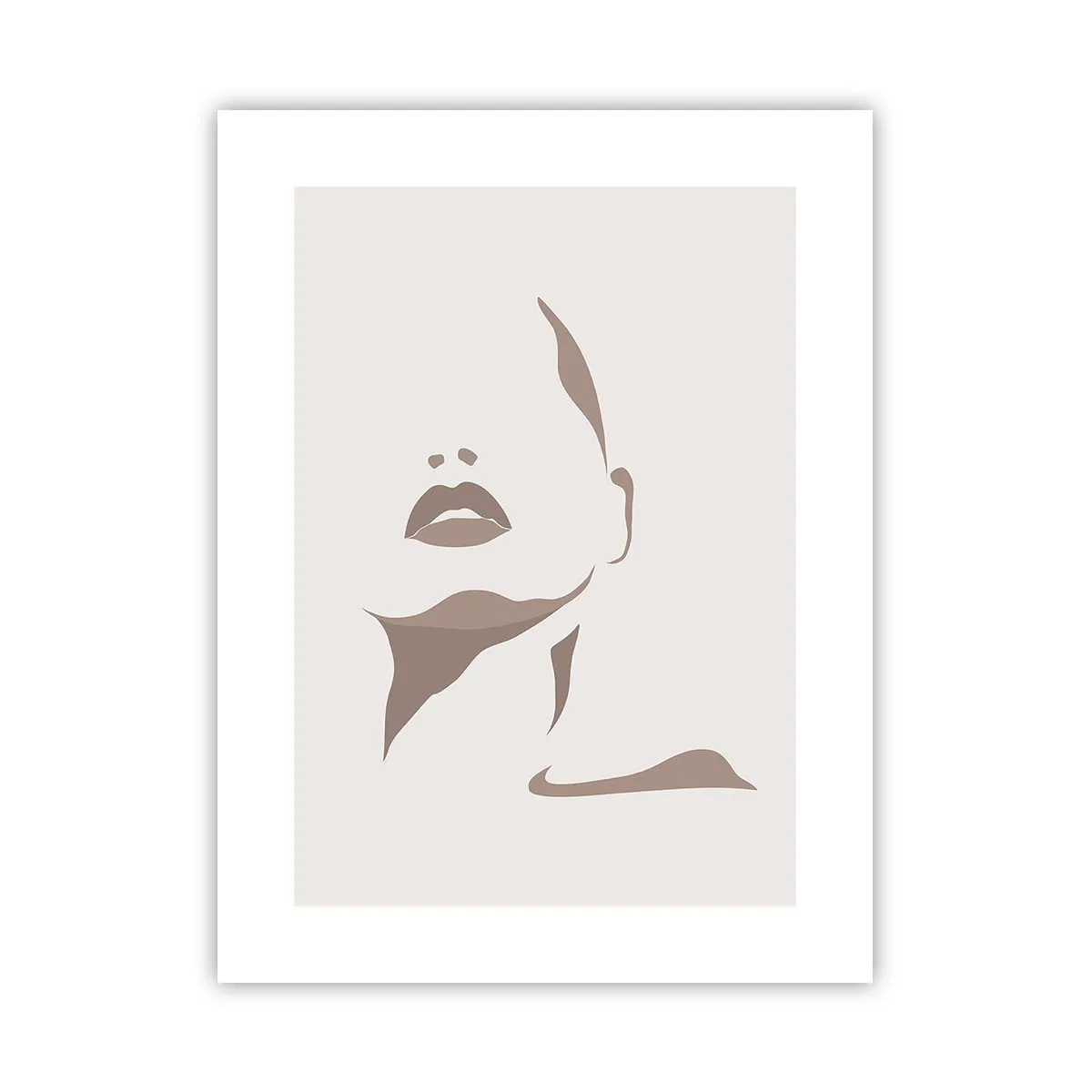 Affiche - Poster - Fait de lumière et d'ombre - 30x40 cm