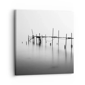 Impression sur toile - Image sur toile - Et s'il n'y avait pas de monde ? - 30x30 cm