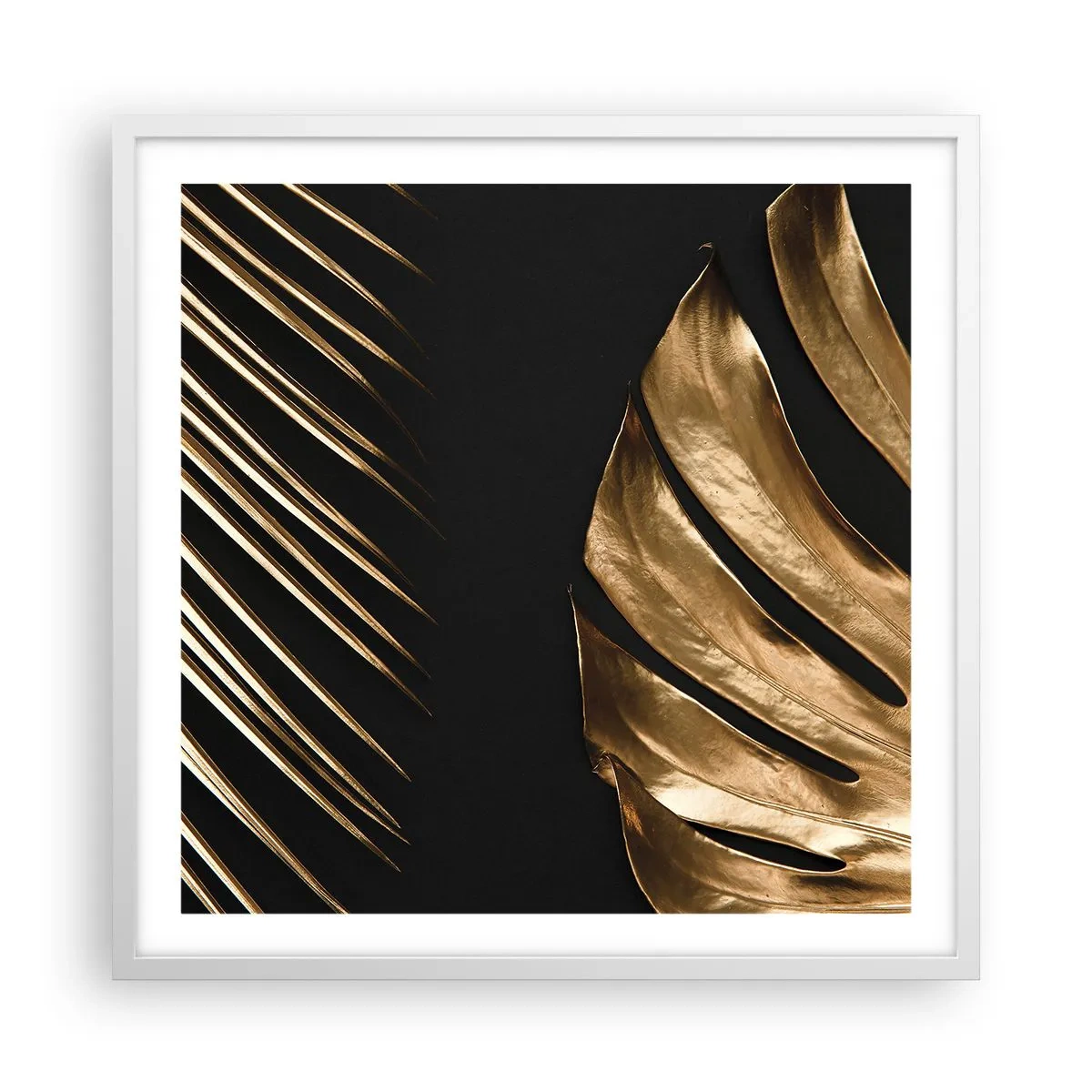 Affiche dans un cadre blanc - Poster - Différent et tout aussi cher - 60x60 cm