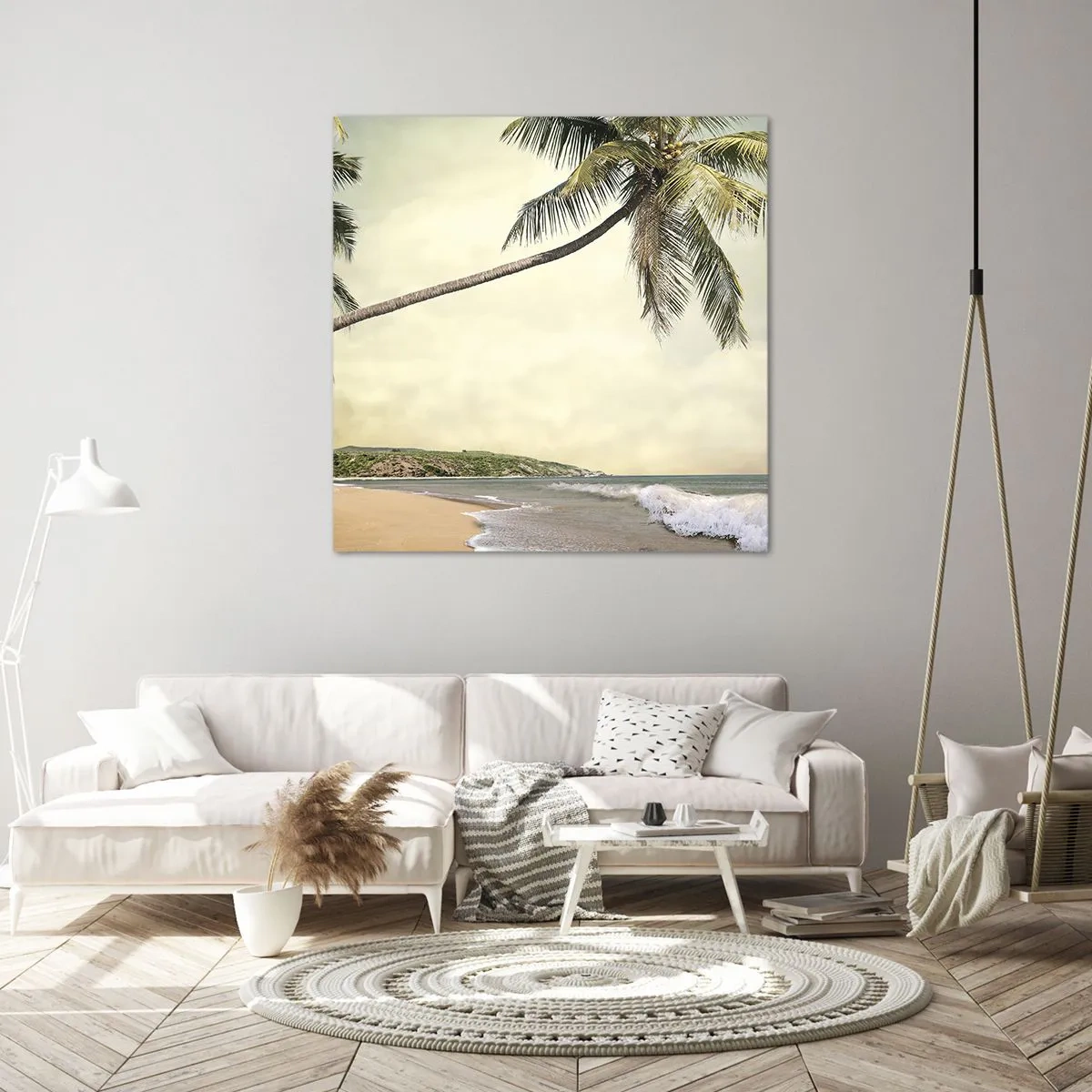 Impression sur toile - Image sur toile - Rêve tropical - 60x60 cm
