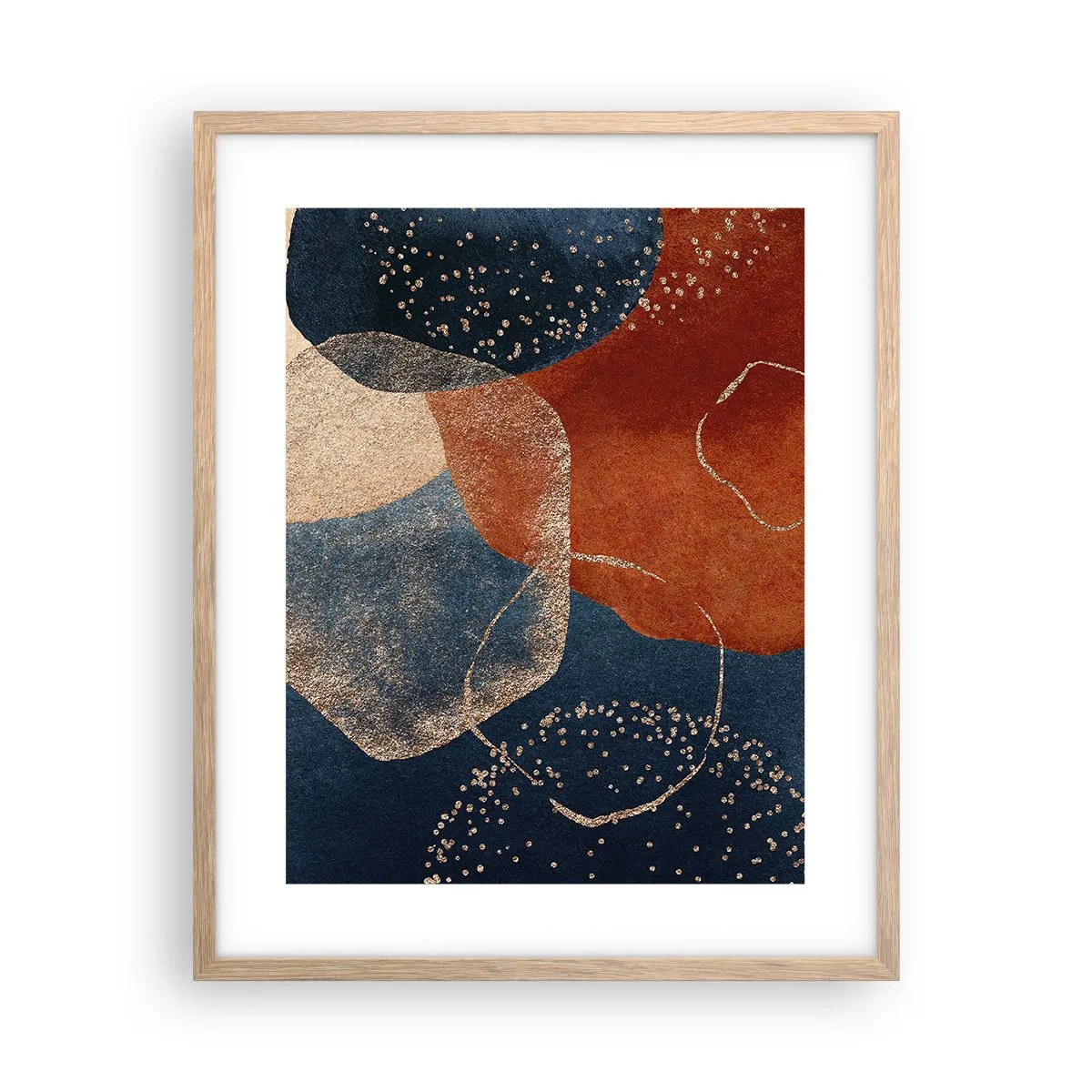 Affiche dans un chêne clair - Poster - La légèreté de l'être - 40x50 cm