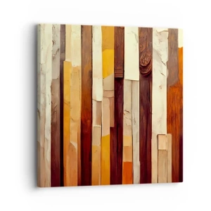 Impression sur toile - Image sur toile - Hymne des arbres forestiers - 30x30 cm