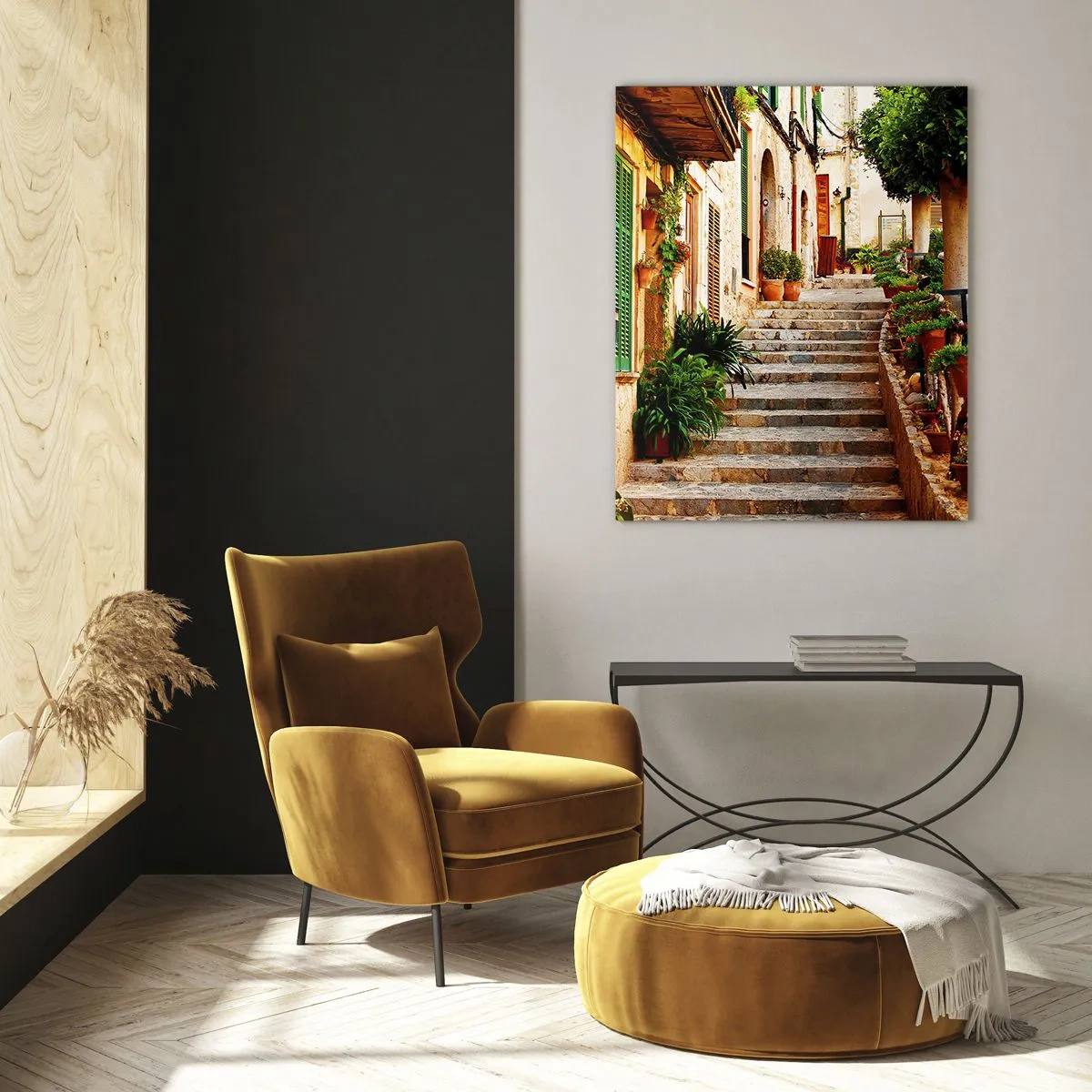 Impression sur verre - Image sur verre - Le charme des vacances espagnoles - 80x120 cm