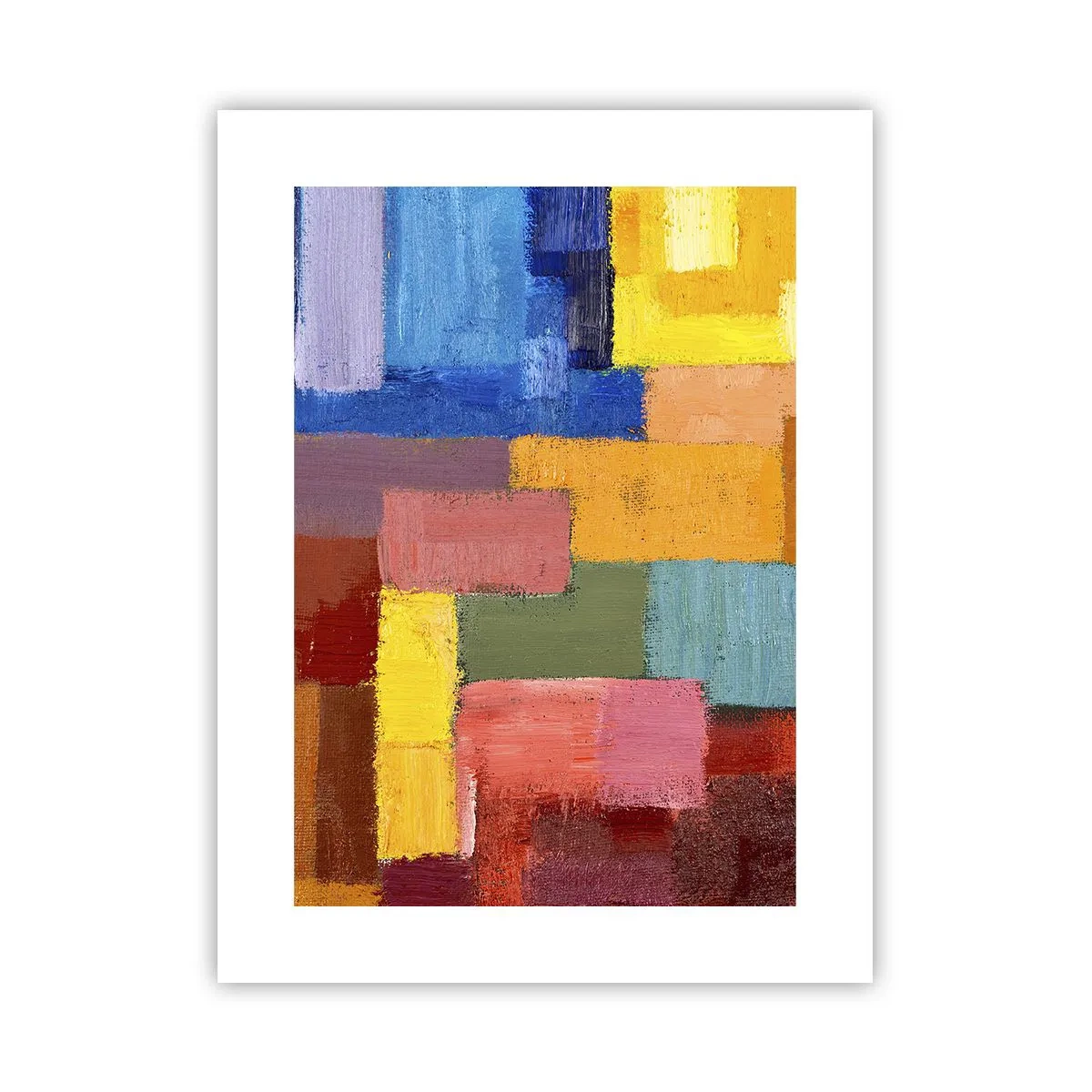 Affiche - Poster - Chacun est différent, tout est coloré - 30x40 cm