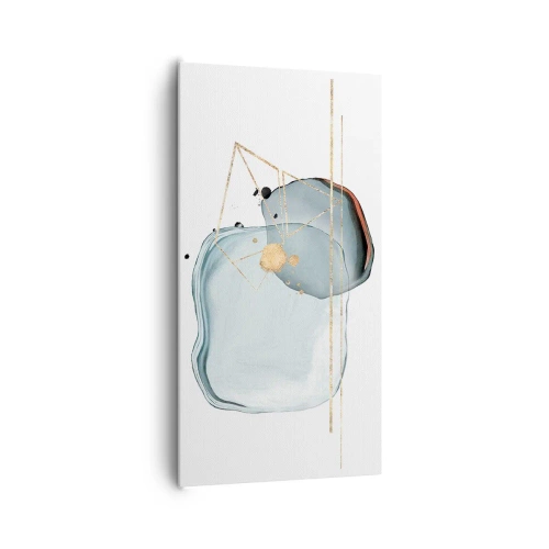 Impression sur toile - Image sur toile - Etude des gouttes - 65x120 cm