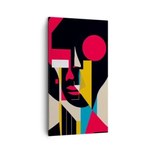 Impression sur toile - Image sur toile - Son monde intérieur - 45x80 cm