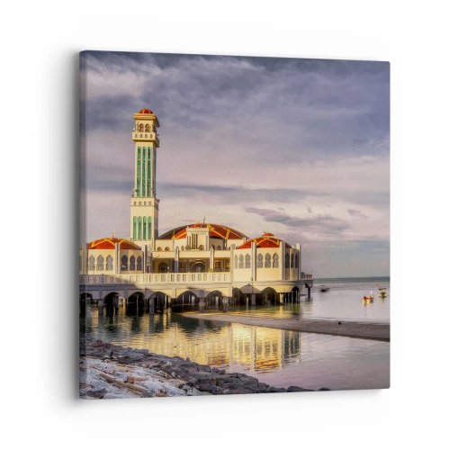 Impression sur toile - Image sur toile - Temple de la nature - 30x30 cm