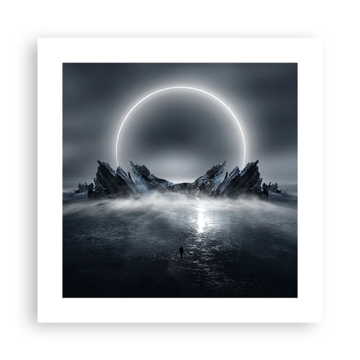 Affiche - Poster - La fin de l'histoire - 40x40 cm