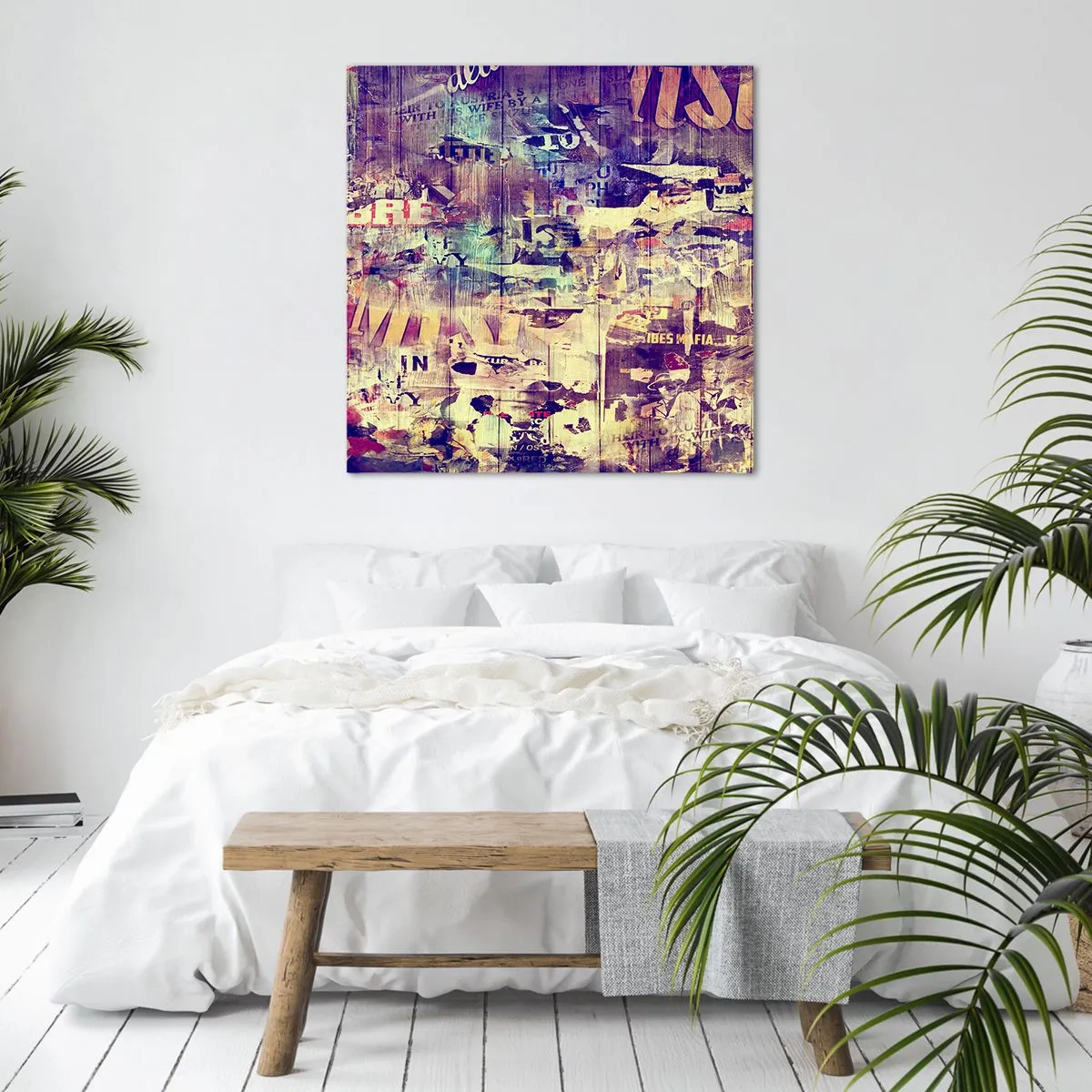 Impression sur toile - Image sur toile - Et c'est tout ce qu'il y a à faire - 40x40 cm