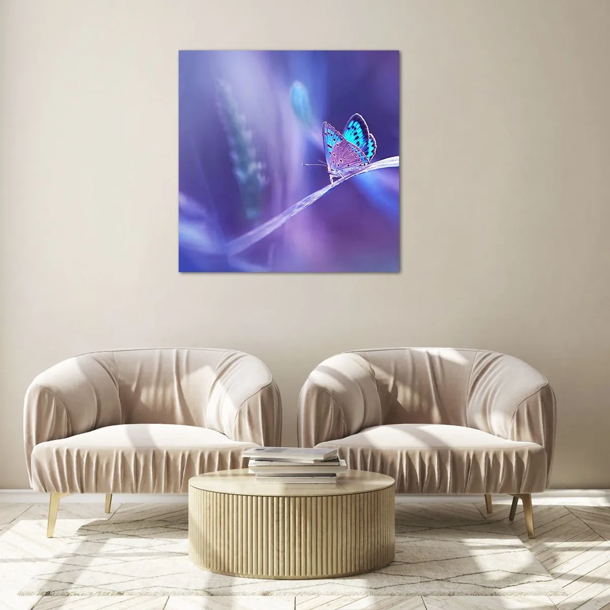 Impression sur verre - Image sur verre - Un joyau de la nature - 40x40 cm