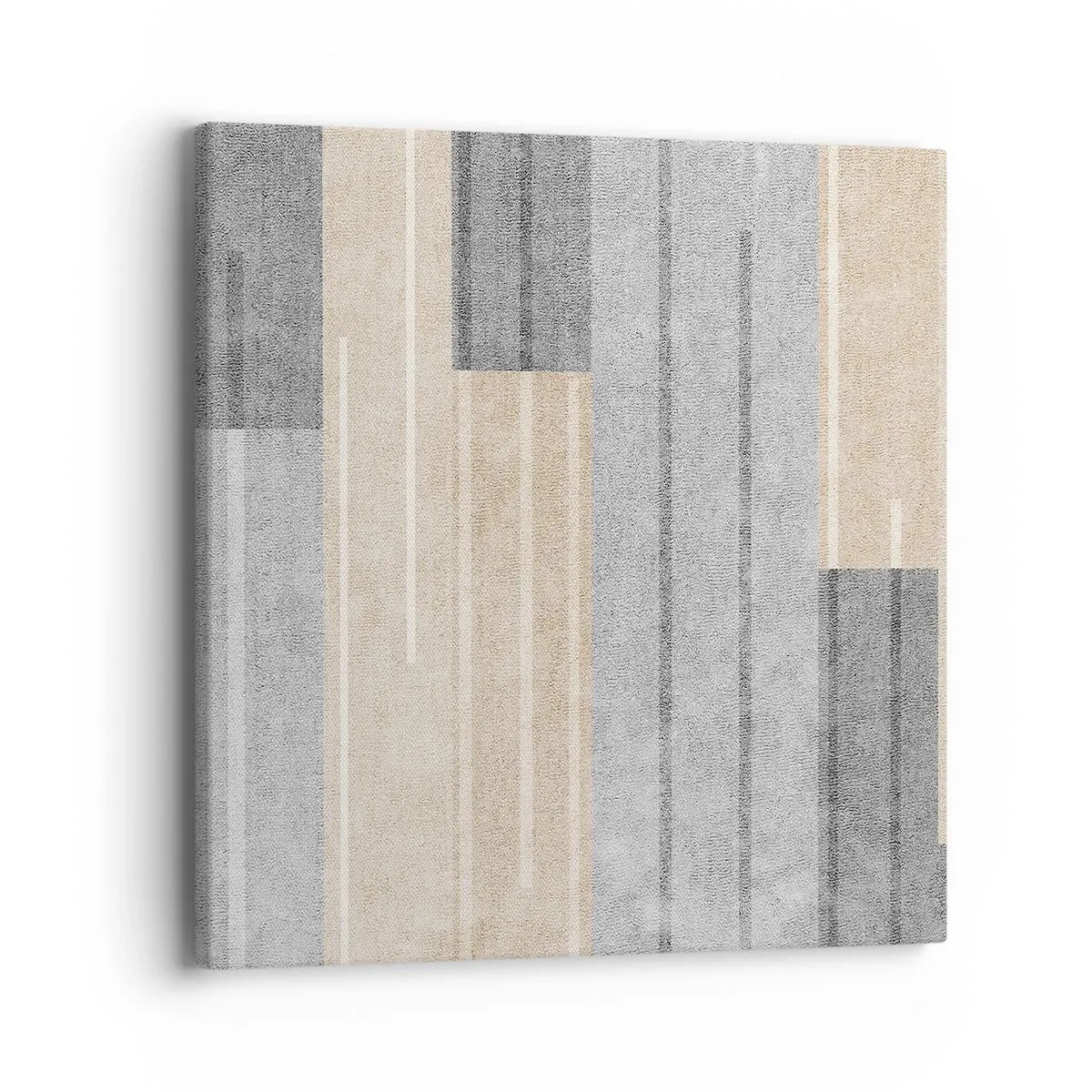 Impression sur toile - Image sur toile - Composition : se tenir droit - 40x40 cm