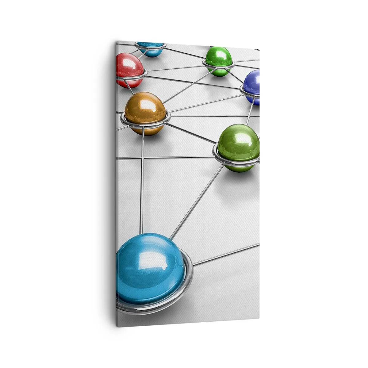 Impression sur toile - Image sur toile - Toile d'araignée cosmique - 45x80 cm