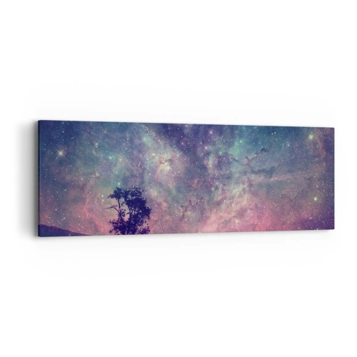 Impression sur toile - Image sur toile - Sous un ciel magique - 90x30 cm