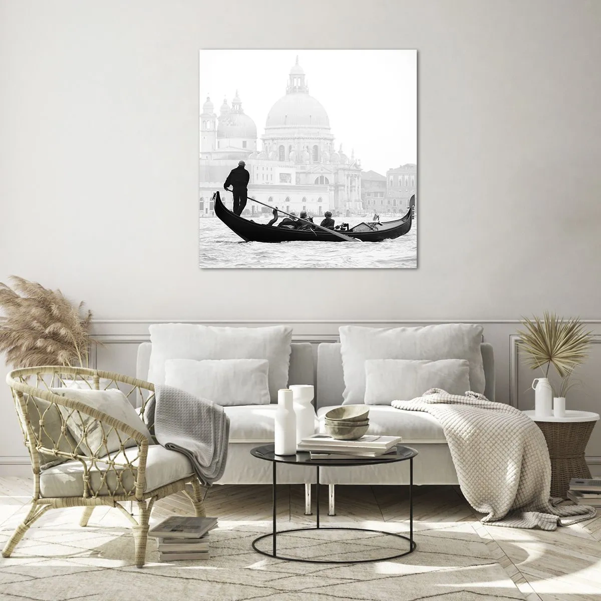 Impression sur verre - Image sur verre - Voyage aux sources de la beauté - 60x60 cm