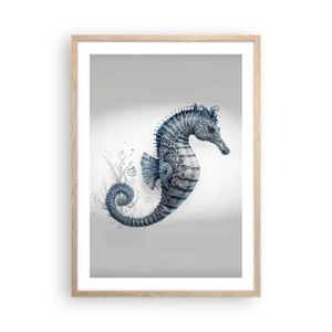 Affiche dans un chêne clair - Poster - Une subtile plaisanterie de la nature - 50x70 cm