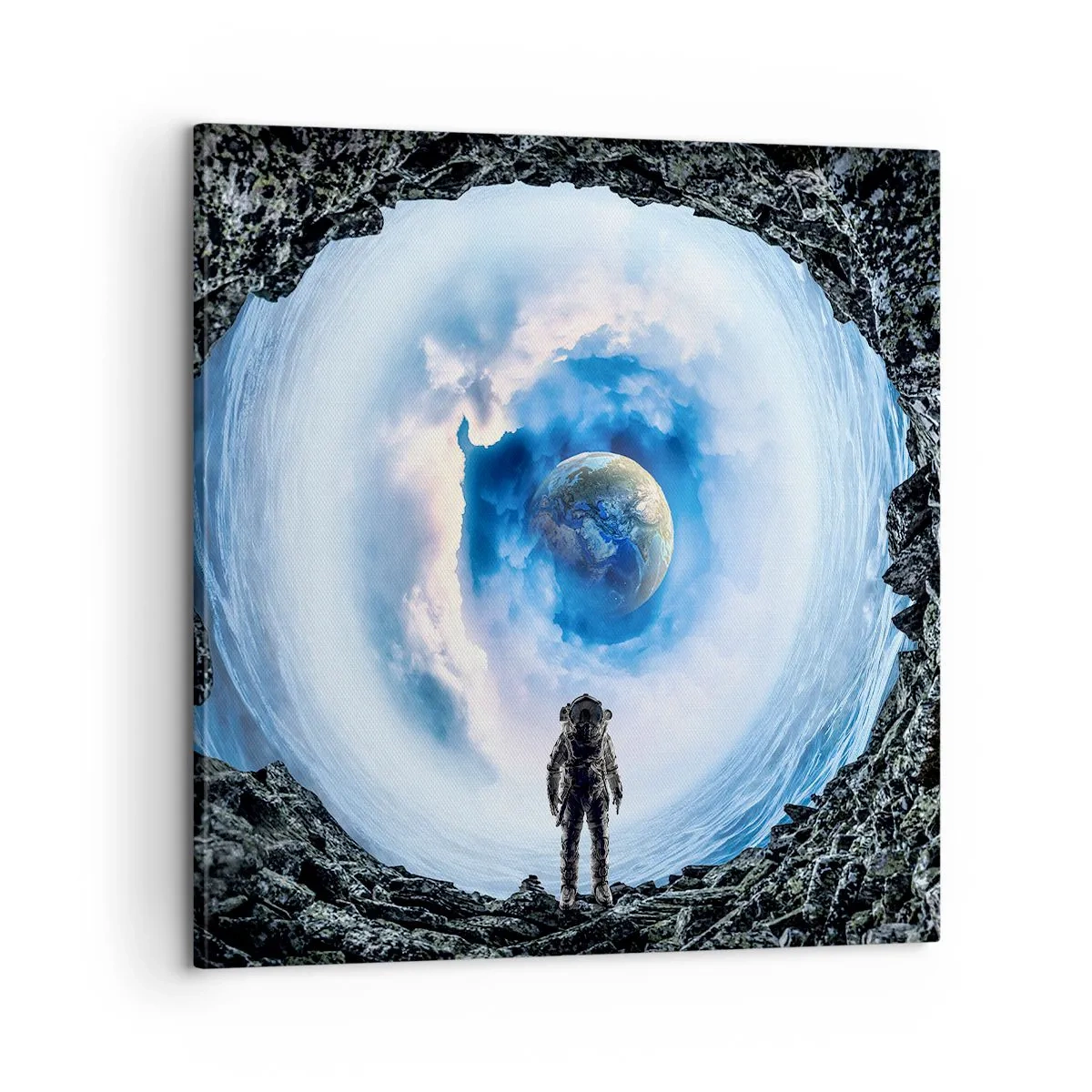 Impression sur toile - Image sur toile - Plus très loin de la maison - 60x60 cm