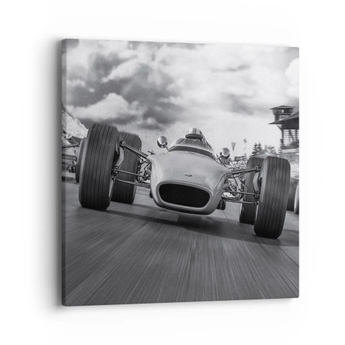 Impression sur toile - Image sur toile - Puissance! - 40x40 cm