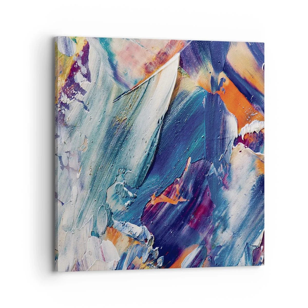 Impression sur toile - Image sur toile - Confusion des couleurs - 70x70 cm
