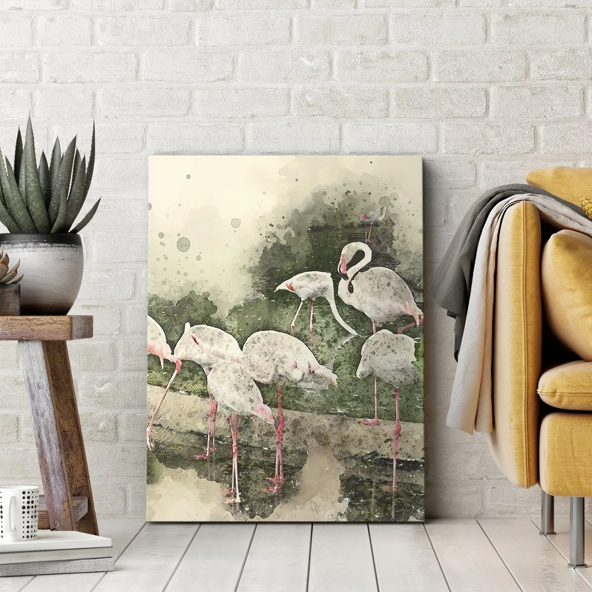 Impression sur toile - Image sur toile - Rêve exotique - 45x80 cm