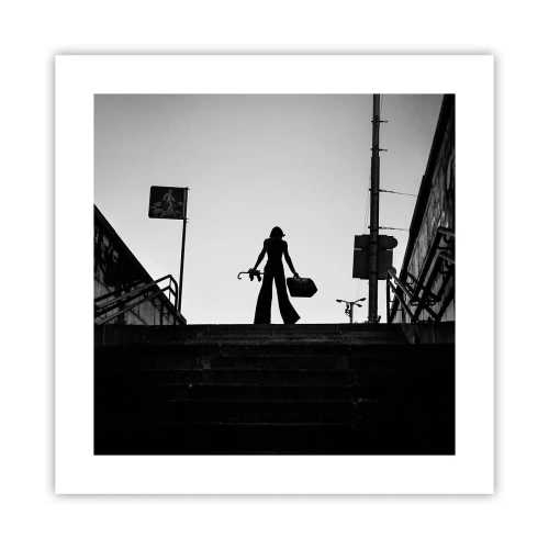 Affiche - Poster - Pèlerinage urbain - 40x40 cm