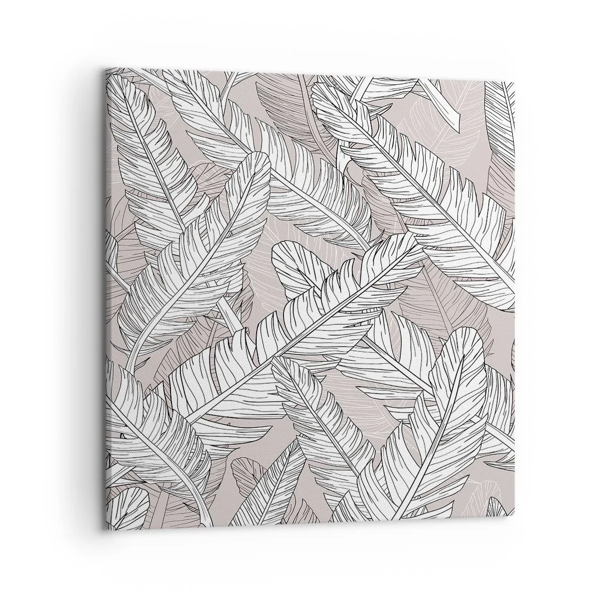 Impression sur toile - Image sur toile - Un tourbillon de plumes - 50x50 cm