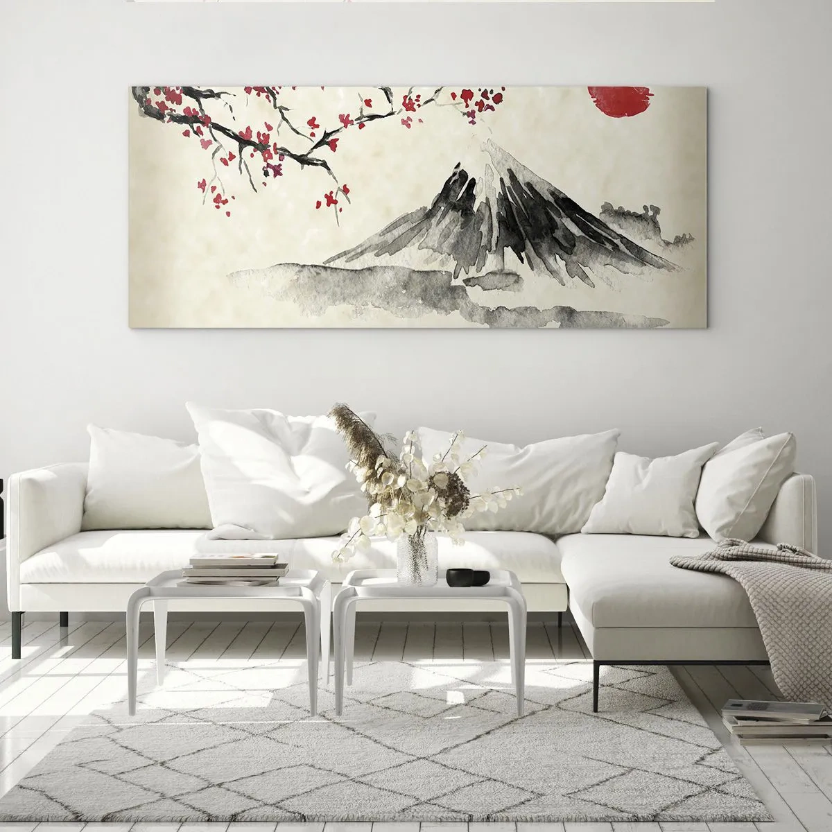 Impression sur verre - Image sur verre - Tomber amoureux du Japon - 90x30 cm