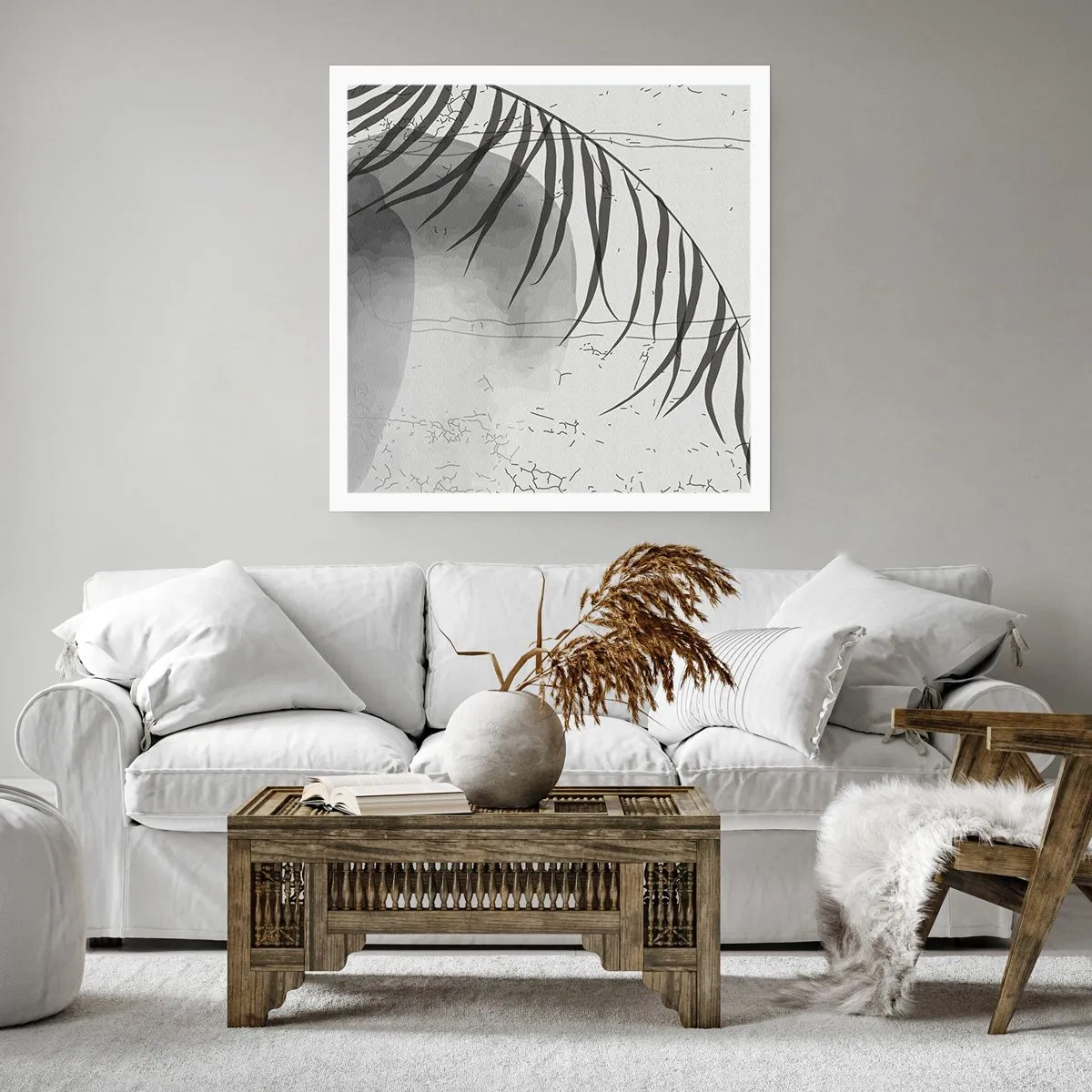 Affiche - Poster - L'exotisme subtil de la nature - 60x60 cm