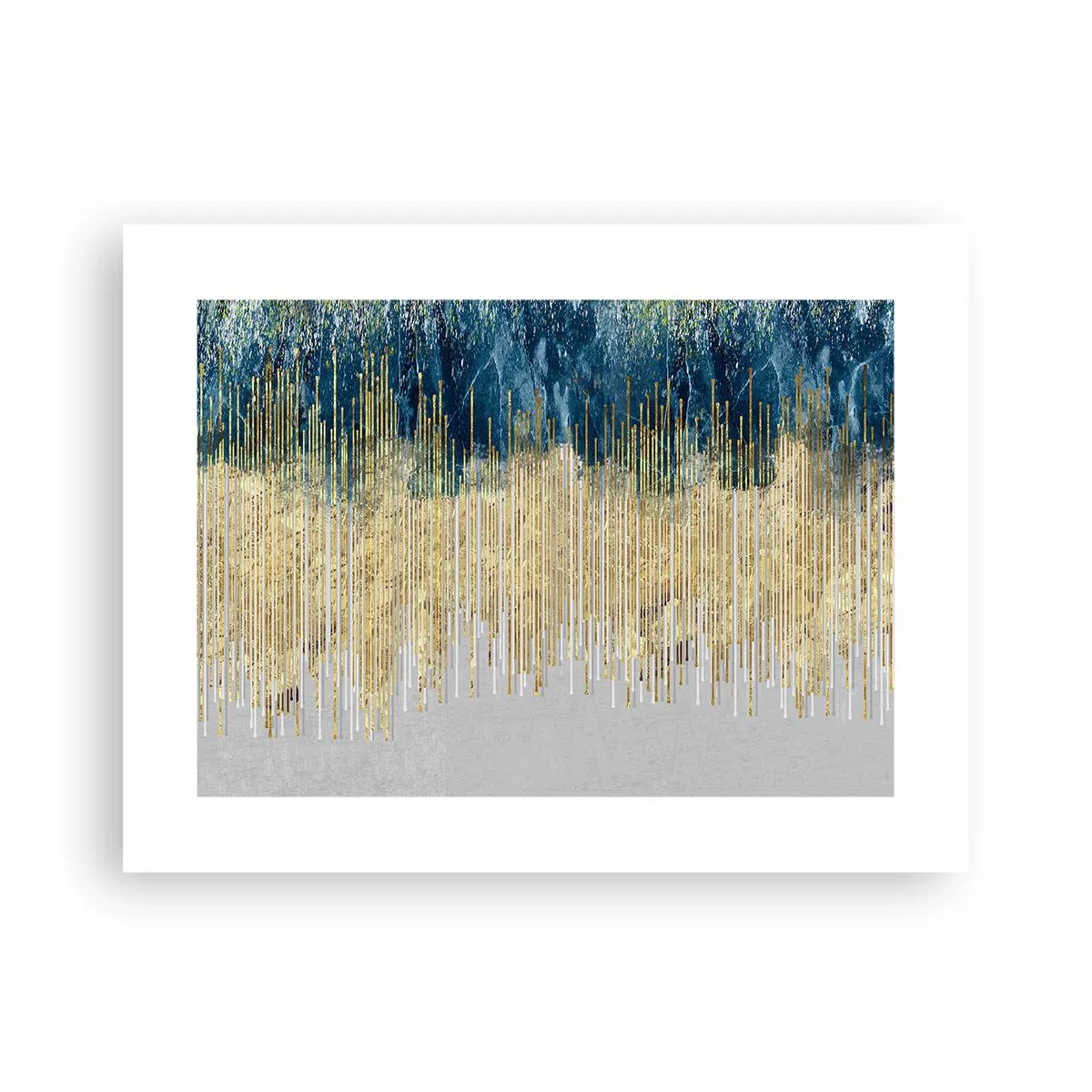 Affiche - Poster - Bordure dorée - 40x30 cm