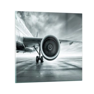 Impression sur verre - Image sur verre - Sent la force! - 30x30 cm